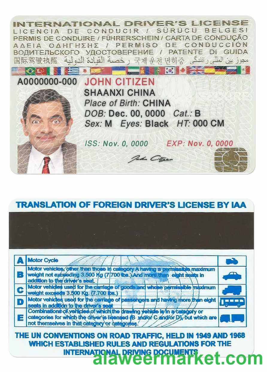 International driver's license